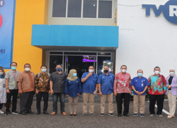Kunjungan Kerja Ke TVRI Sumatera Selatan