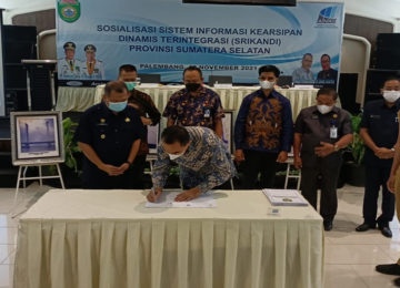 Penandatanganan Perjanjian Kerjasama (PKS) FISIP Unsri dengan Dinas Kearsipan Provinsi Sumatera Selatan